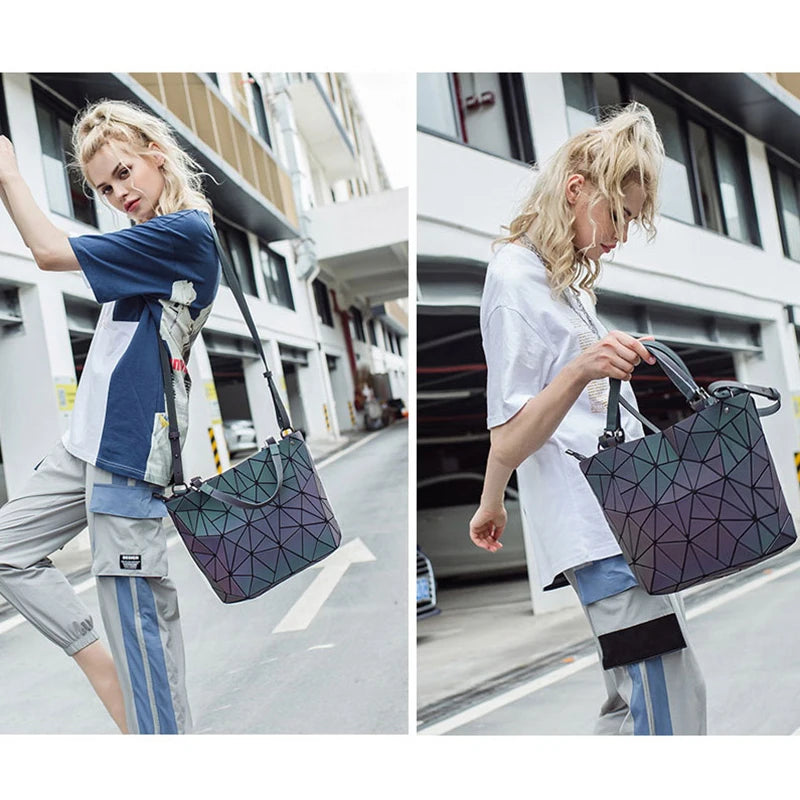 Luminous Sequins Geometric Bags - GlowStreet