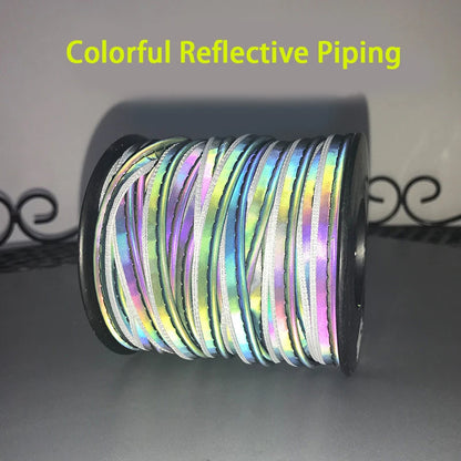 Colorful Rainbow Reflective Piping Strip - GlowStreet