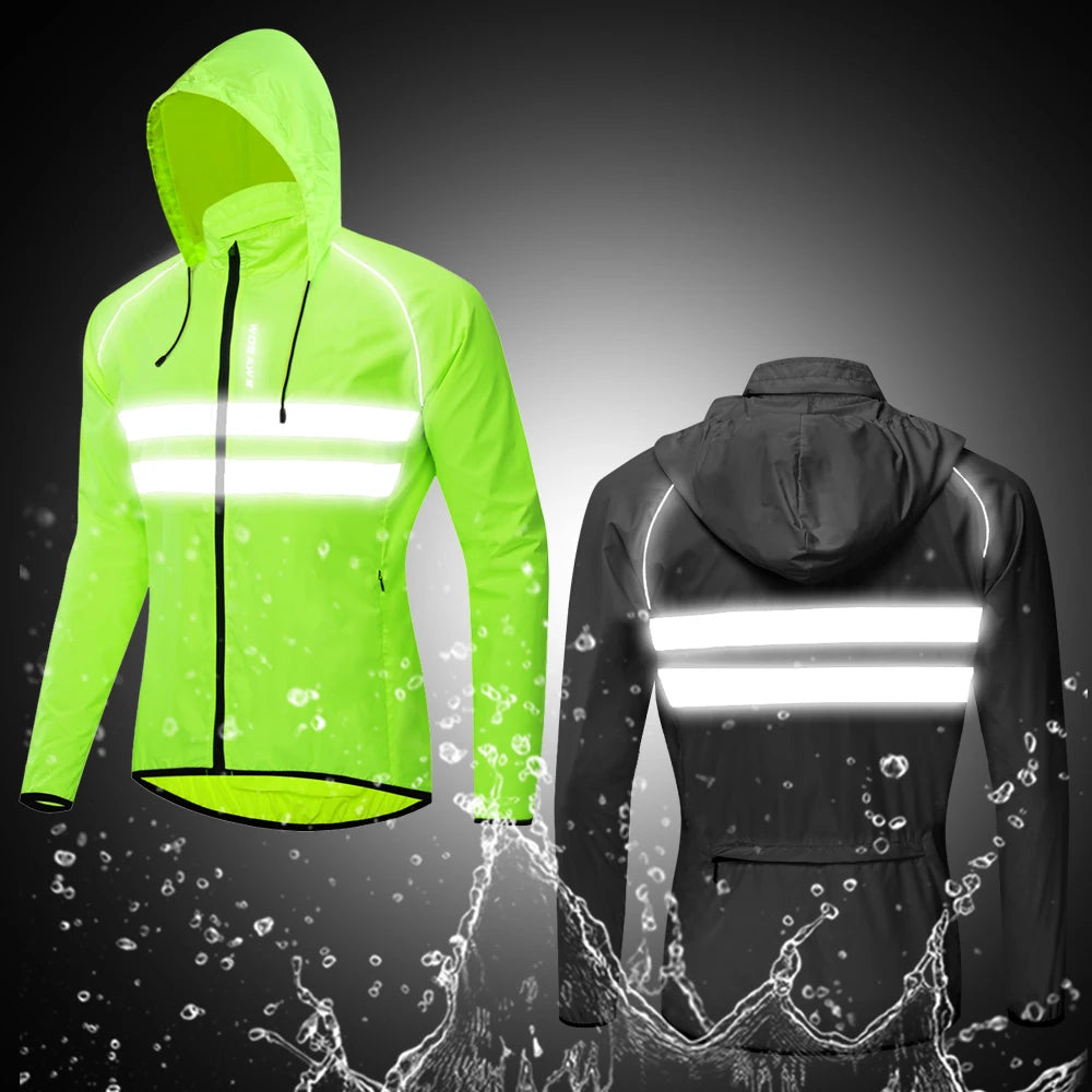 Hooded Reflective Jacket - GlowStreet