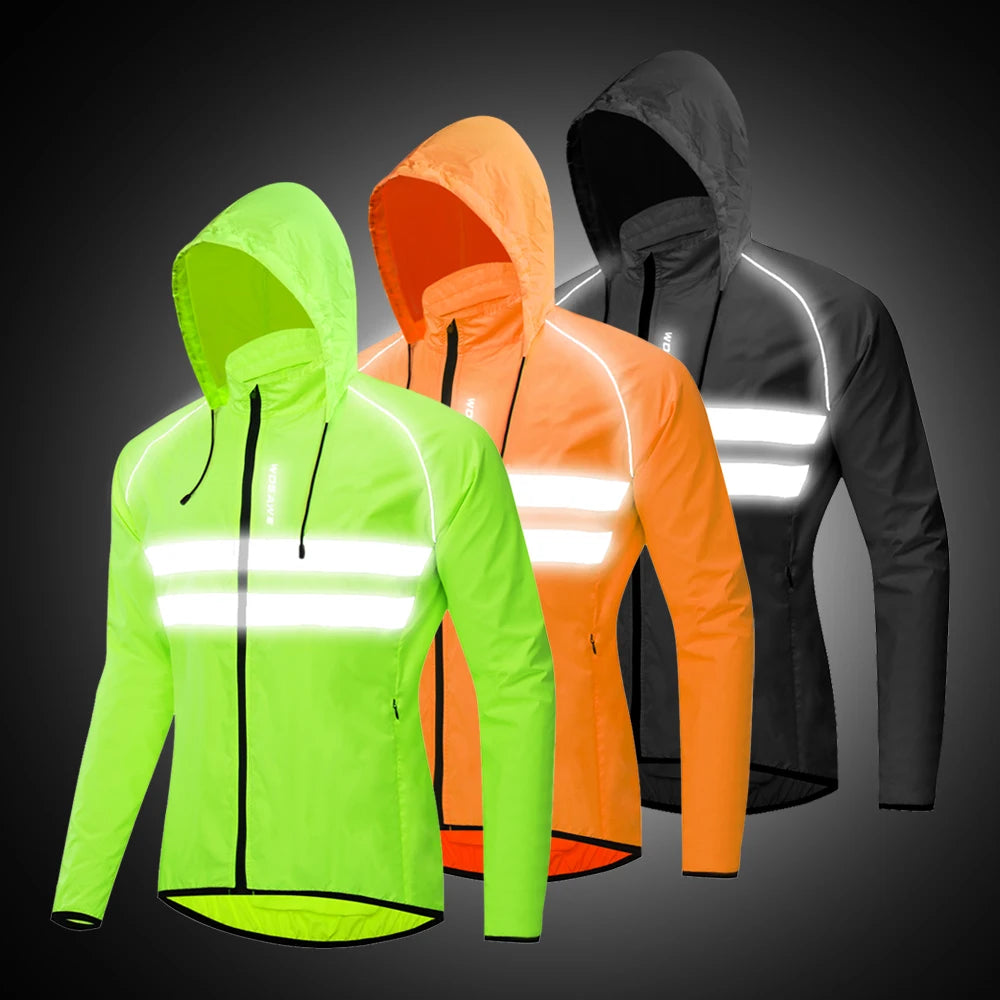 Hooded Reflective Jacket - GlowStreet