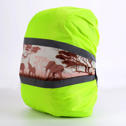 Reflective Patterns Cover for Hiking Backpacks - GlowStreet