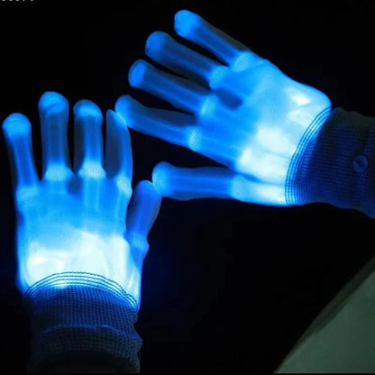 LED Gloves Neon Guantes Glowing - GlowStreet