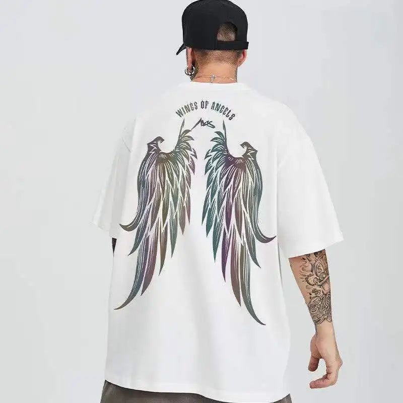 Summer Reflective Wings T-shirt - GlowStreet