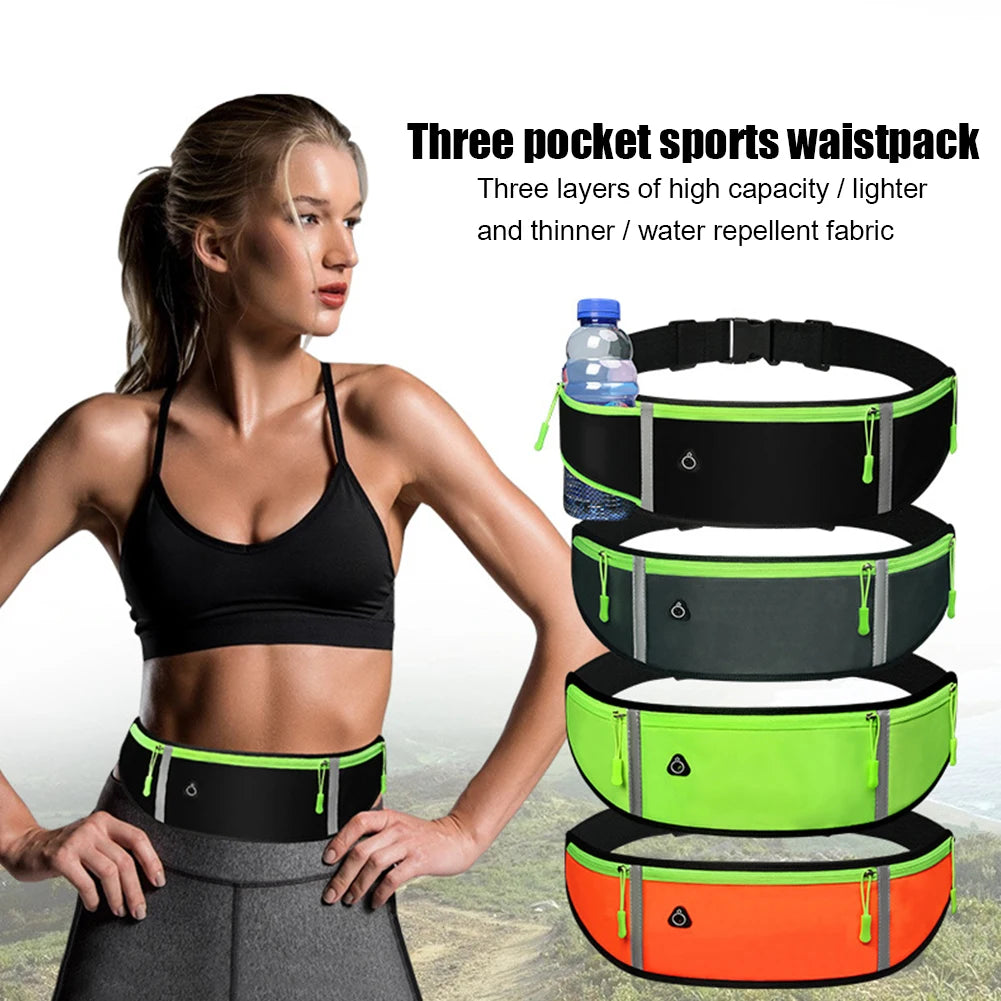 Evening Reflective Sport Waist Pack - GlowStreet