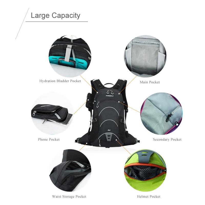 Sports Rucksack Big Capacity Bag - GlowStreet