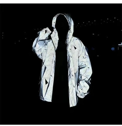 Reflective Fashionable Street jacket - GlowStreet