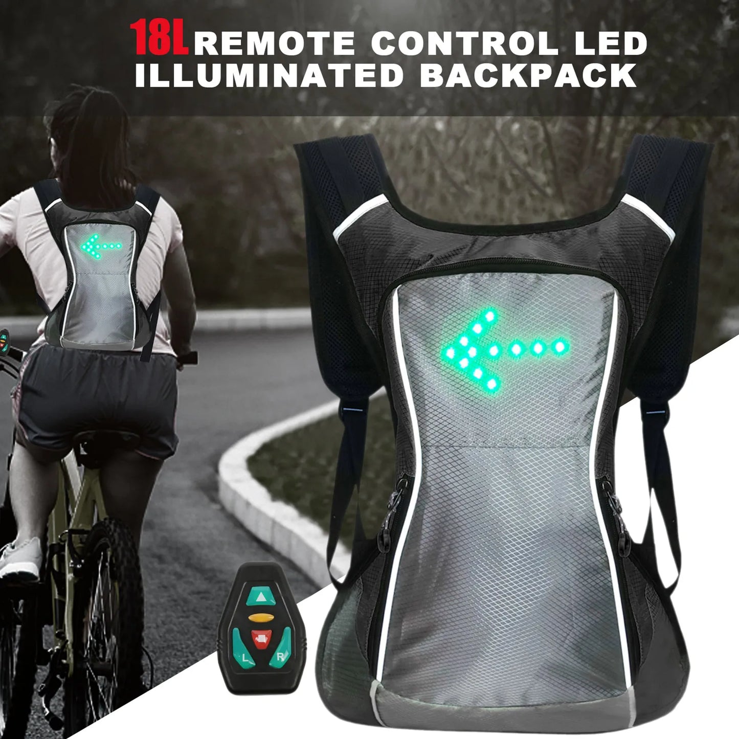 Signal Cycling Backpack - GlowStreet