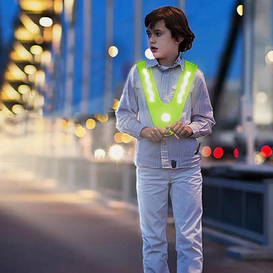 Safety Gear Reflective Vest Belt - GlowStreet