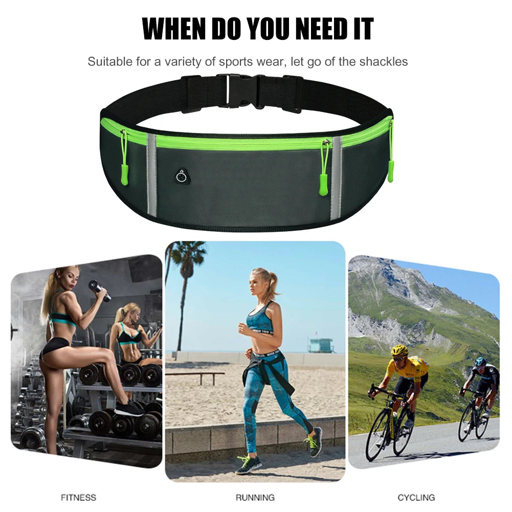 Evening Reflective Sport Waist Pack - GlowStreet