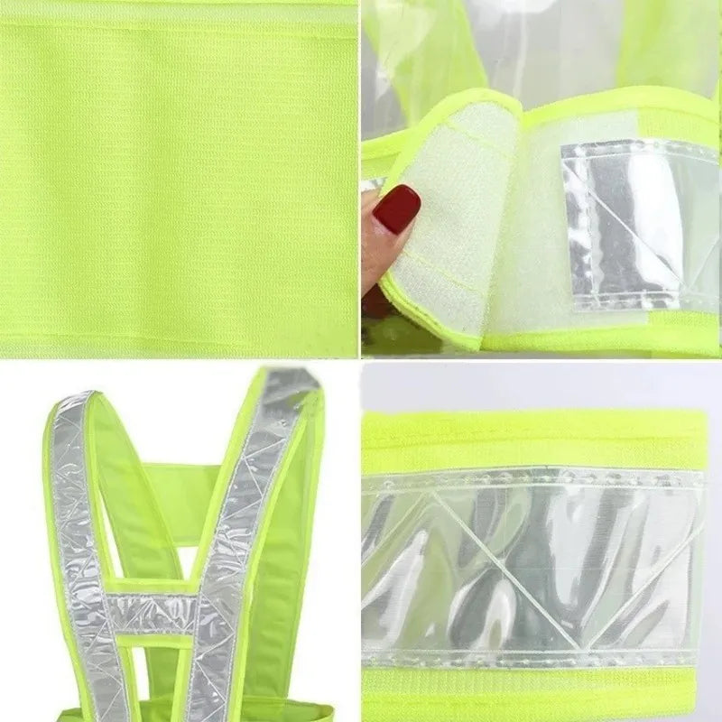 High Visibility Strap Security  Jacket - GlowStreet