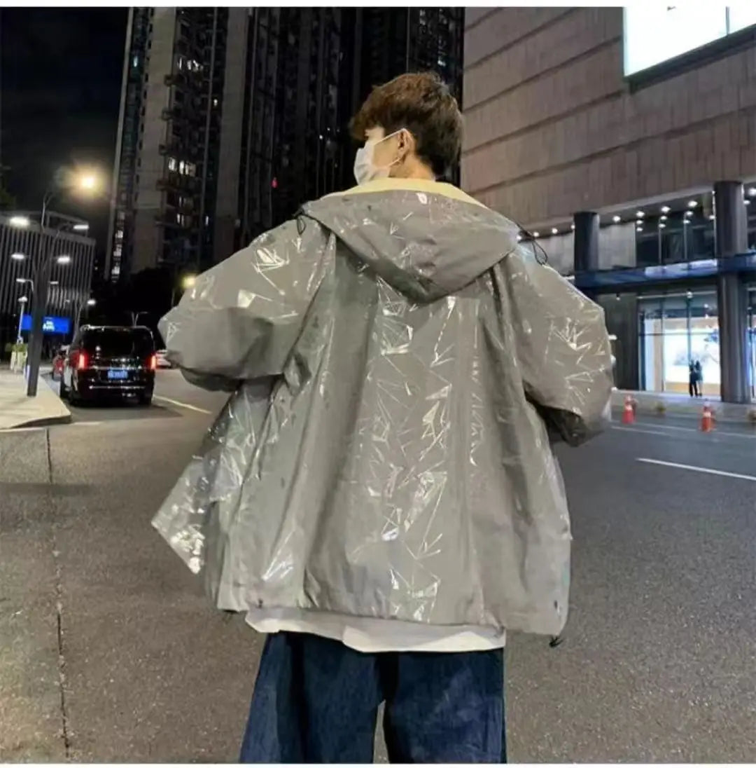 Reflective Fashionable Street jacket - GlowStreet