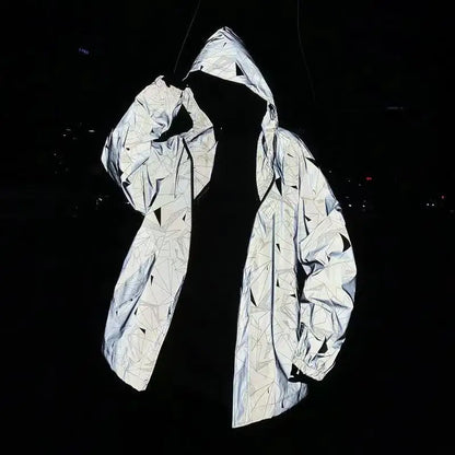 Reflective Fashionable Street jacket - GlowStreet