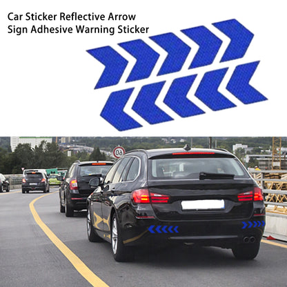 Arrow Shaped Reflective Stickers - GlowStreet