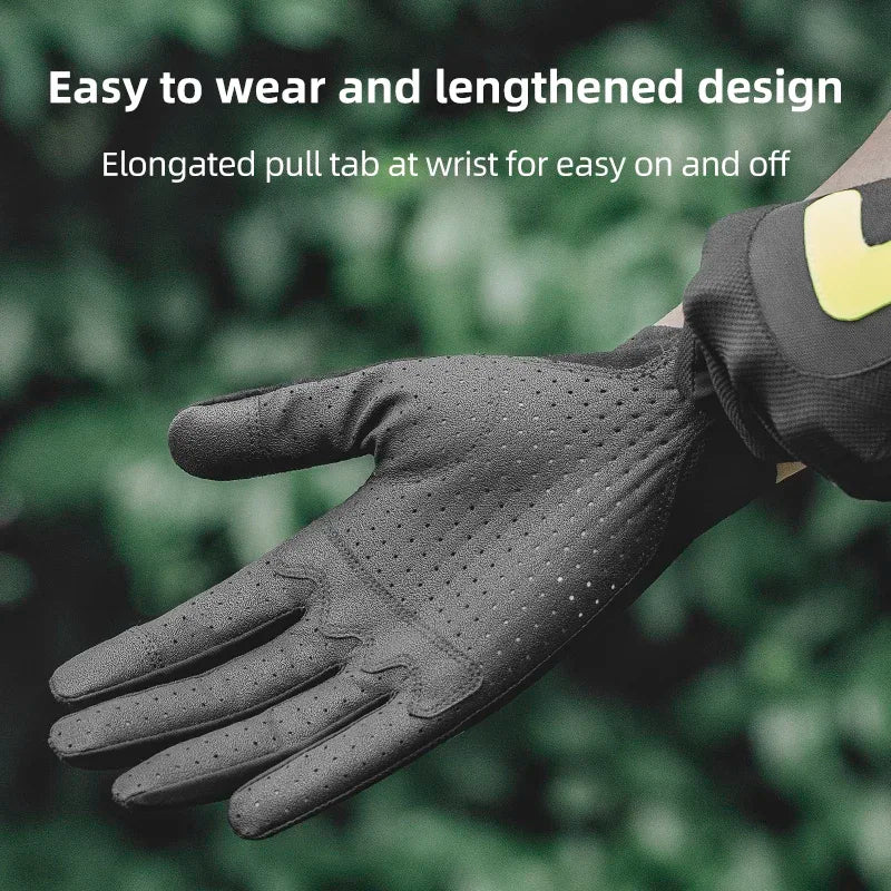 Gloves Reflective Breathable Elastic fabric - GlowStreet