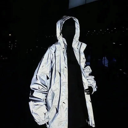 Reflective Fashionable Street jacket - GlowStreet