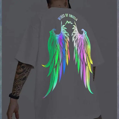 Summer Reflective Wings T-shirt - GlowStreet