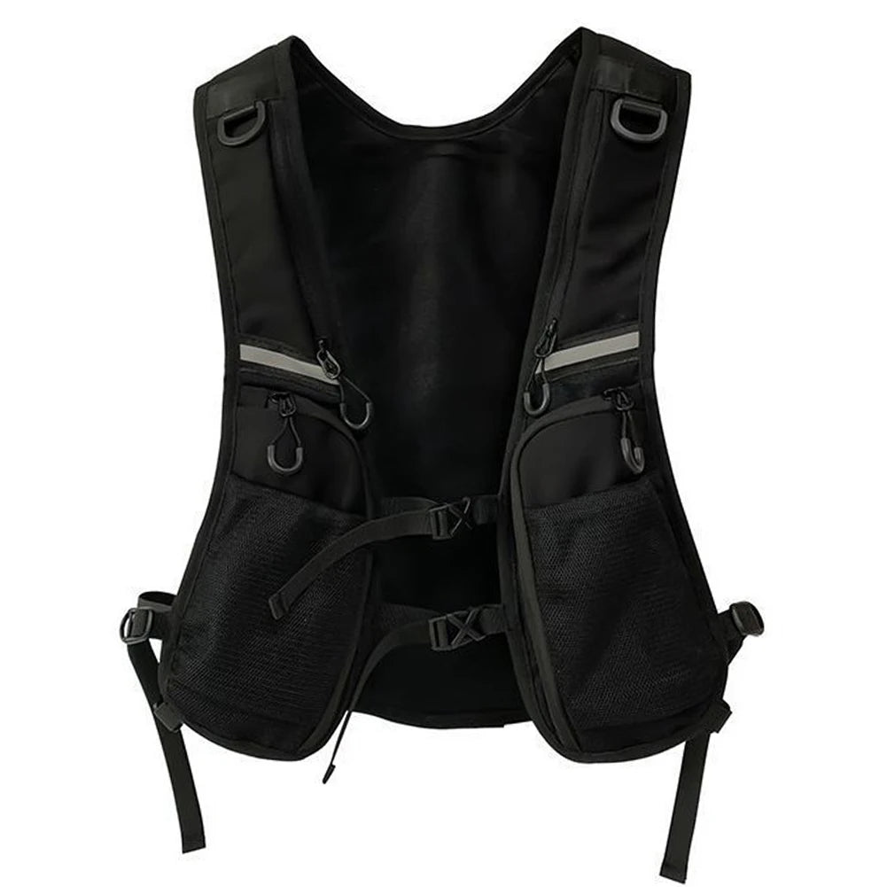 Reflective Storage Backpack Vest - GlowStreet