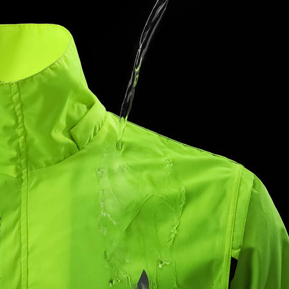 Reflective Raincoat Hooded Jackets - GlowStreet